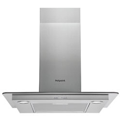 Hotpoint PHFG6.5FABX Chimney Cooker Hood, Stainless Steel